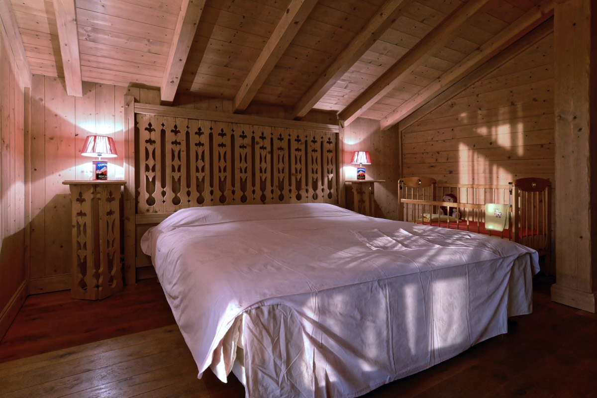 Chalet Perla de Na : une chambre